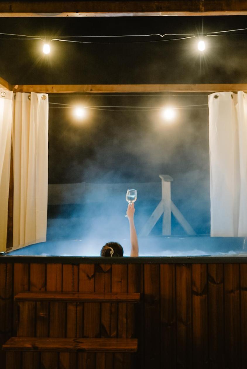 Sarnia Laka Domek 1 Z Prywatnym Jacuzzi Stronie Slaskie Exterior foto